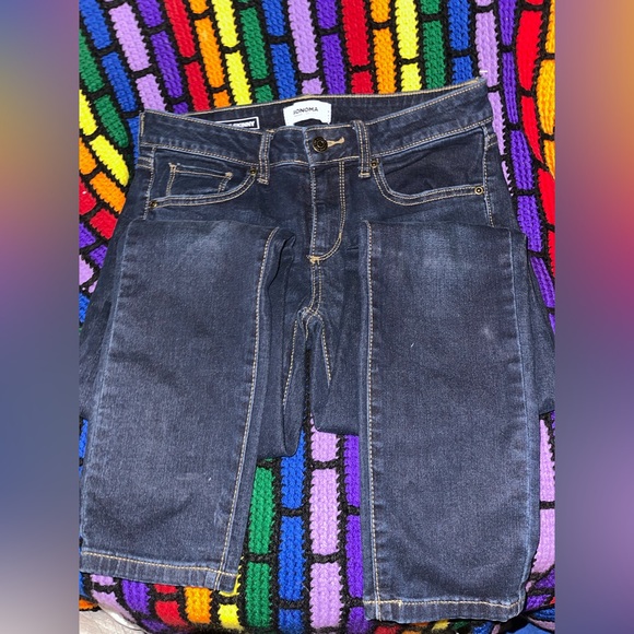 SONOMA ANKLE SKINNY JEGGINGS SIZE 1 - Picture 5 of 10